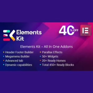 Elements Kit – All In One Addons for Elementor Page Builder
